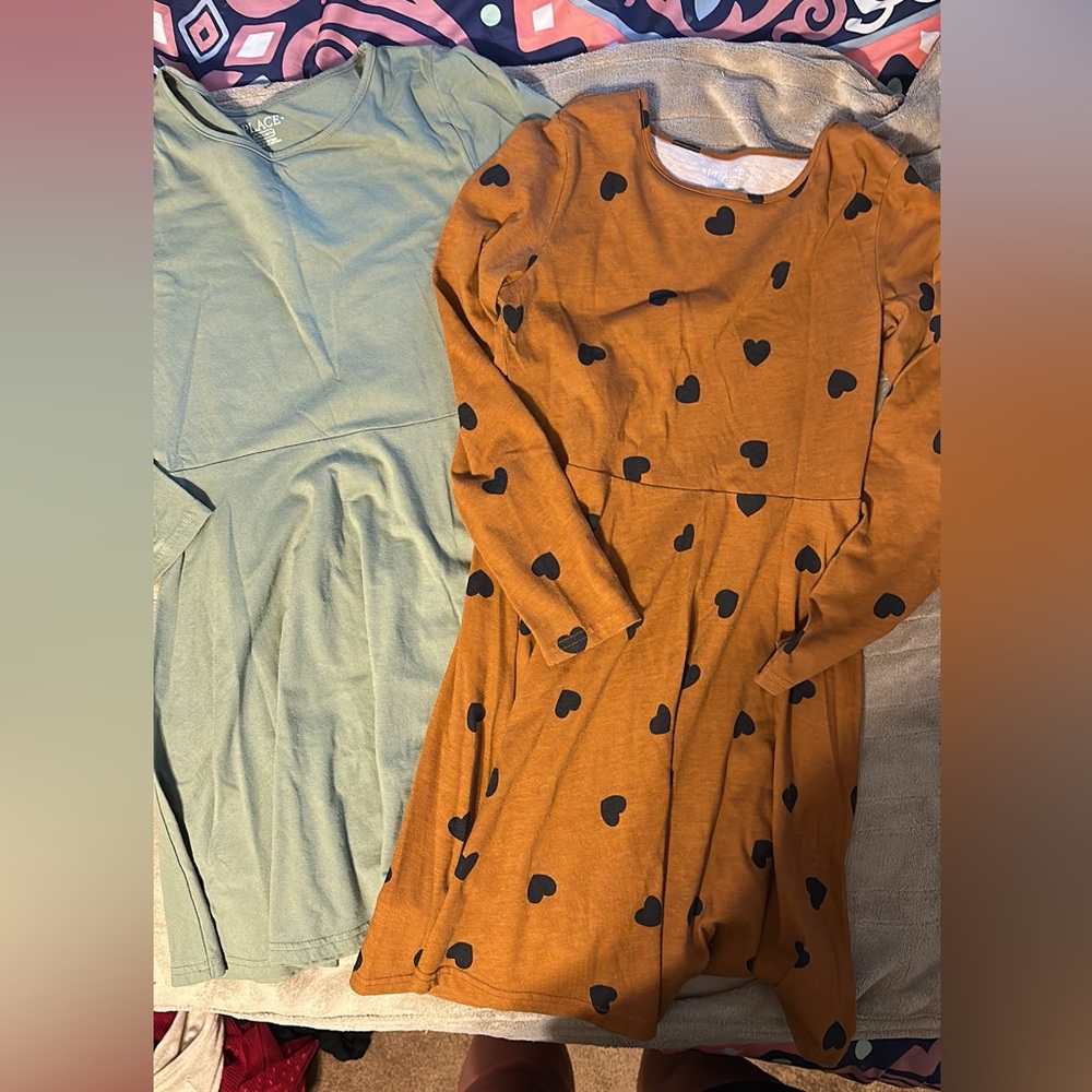 2 children’s place dresses L 10-12